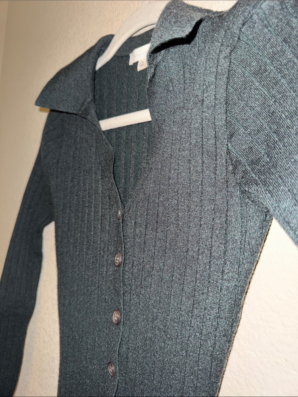 All Row Ribbed Collar‎ Dress Size Small - Picture 5 of 9